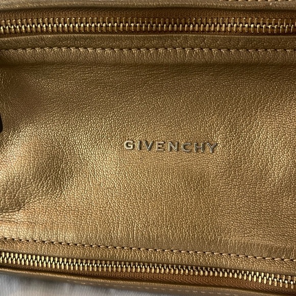 Givenchy Pandora Mini crossbody bag golden brown - Picture 3 of 17